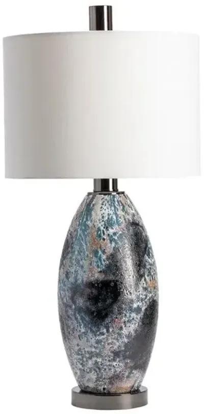 LOGAN BLACK CHROME TABLE LAMP