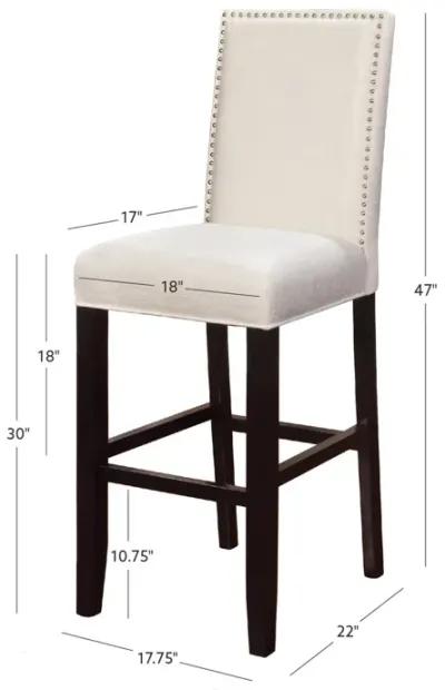 Linon 30 Inch Stewart Bar Stool