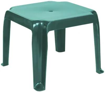 Compamia Sunray Resin Square Side Table Green