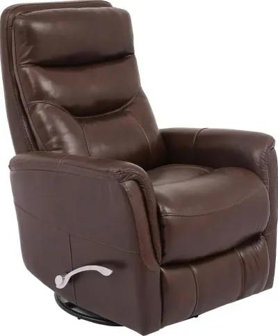 Parker House Gemini Collection Glider Recliner in Robust