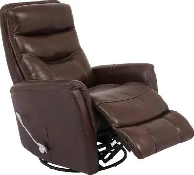 Parker House Gemini Collection Glider Recliner in Robust