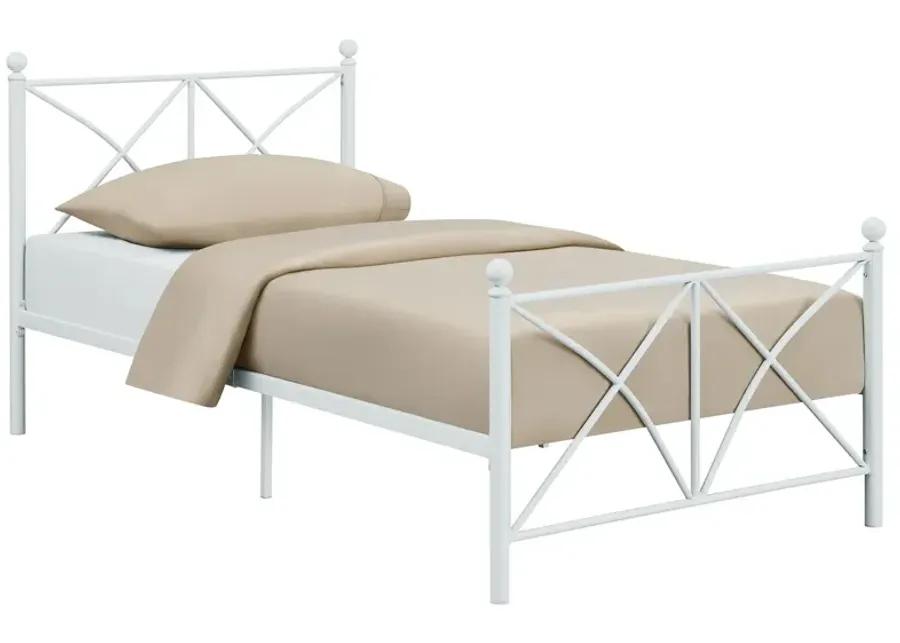 HART FULL METAL BED MATTE WHITE