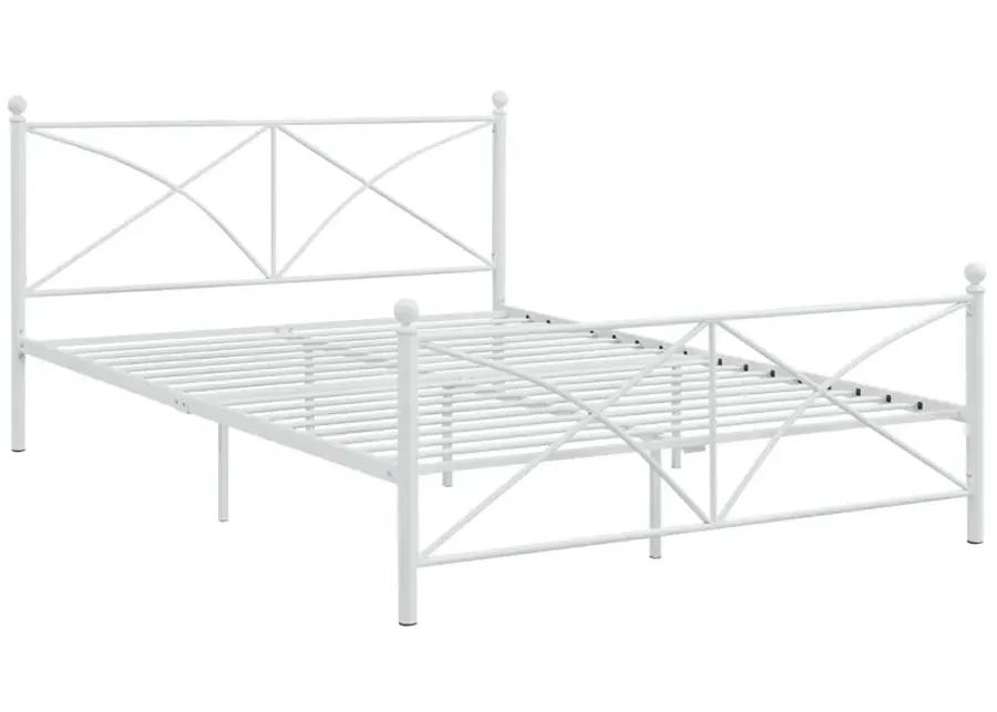 HART FULL METAL BED MATTE WHITE