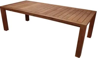 96 Inch Large Outdoor Stationary Comfort Dining Table