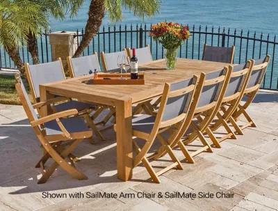 96 Inch Large Outdoor Stationary Comfort Dining Table