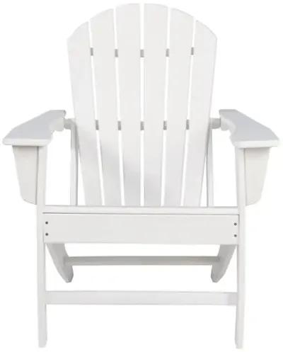 Sundown Treasure Adirondack Chair White Signature Design