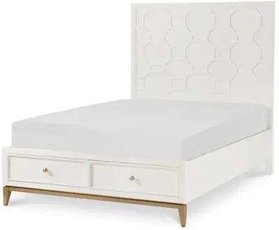 Kids/Teens Chelsea by Rachael Ray Complete Panel Full Bed With Storage Footboard