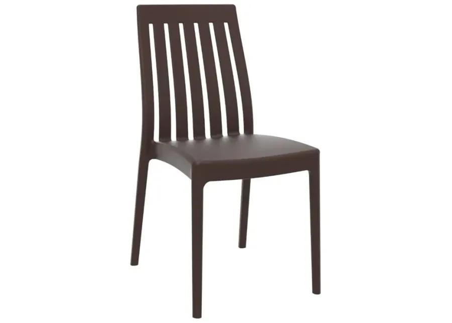 SOHO DINING CHAIR BROWN