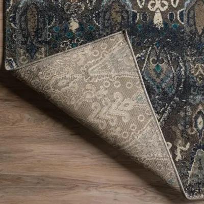 GENEVA PEWTER 5'X8' AREA RUG