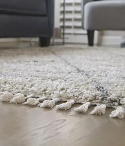 Abdalah Rug - Beige, Gray