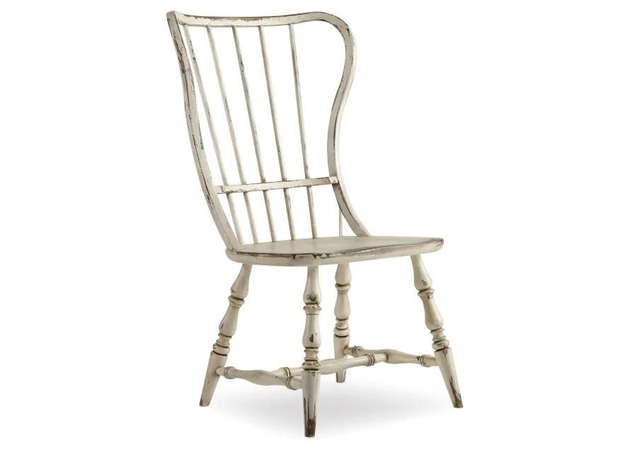 SANCTUARY SPINDLE BACK SIDE CHAIR