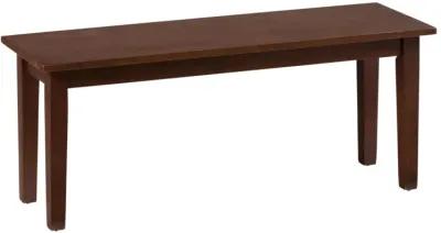 Jofran Simplicity Bench Caramel