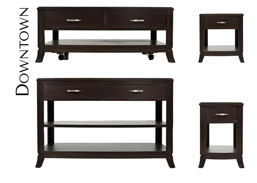 DOWNTOWN SOFA TABLE MERLOT