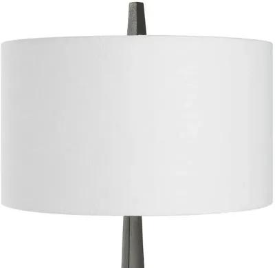 COUNTERACT AGED BLACK/WHITE TABLE LAMP