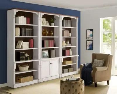 Martin Furniture Durham 94 Inch Tall Open Bookcase