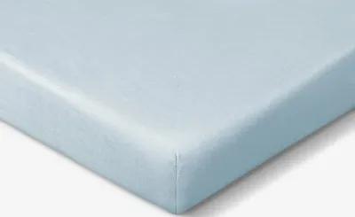 Bedgear Baby Blue Hyper-Linen Performance Crib Sheet