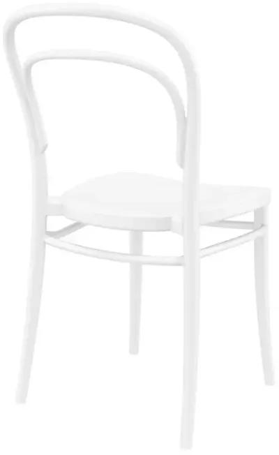 Marie Resin Outdoor Patio Chair White