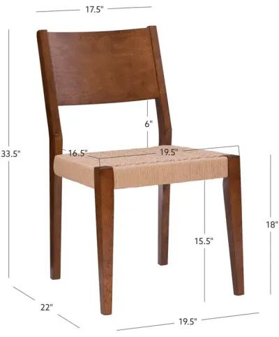 Powell Cadence Dining Chair Brown