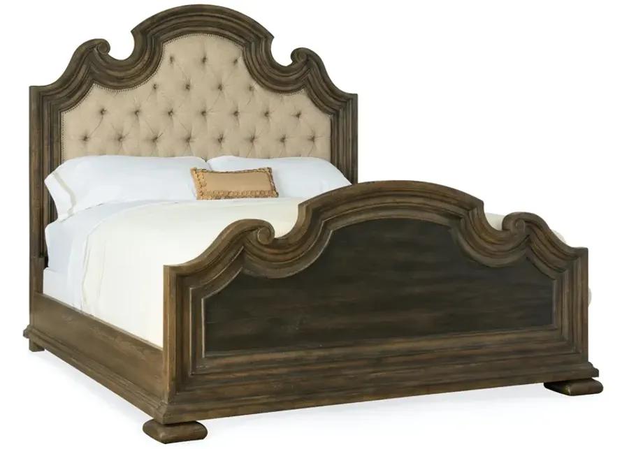 FAIR OAKS KING UPHOLSTERED BED