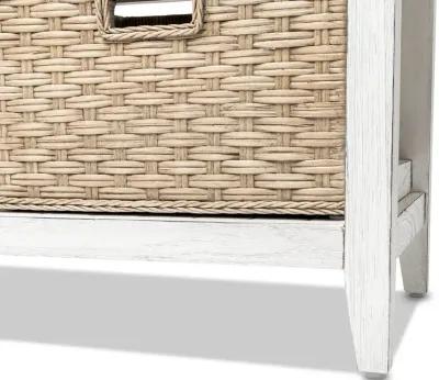 Captiva Island Sideboard with Wine Rack - Beach Sand Finish