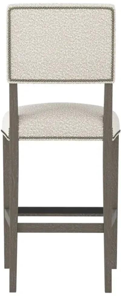 Bernhardt Moore Upholstered Fabric Bar Stool