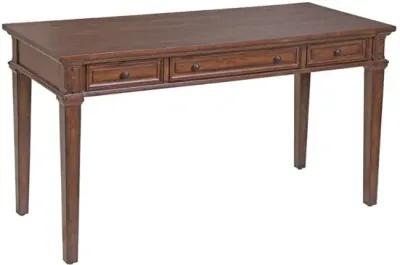 American Woodcrafters Sedona 50 Inch Writing Desk Cinnamon Cherry