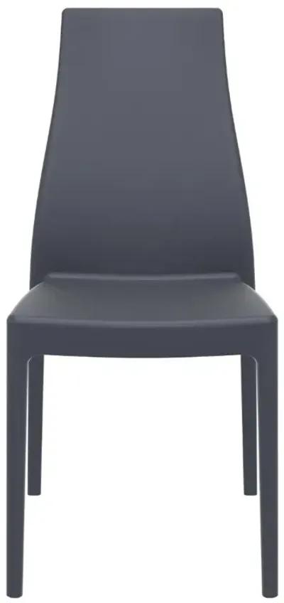 Compamia Miranda Dining Chair Dark Gray