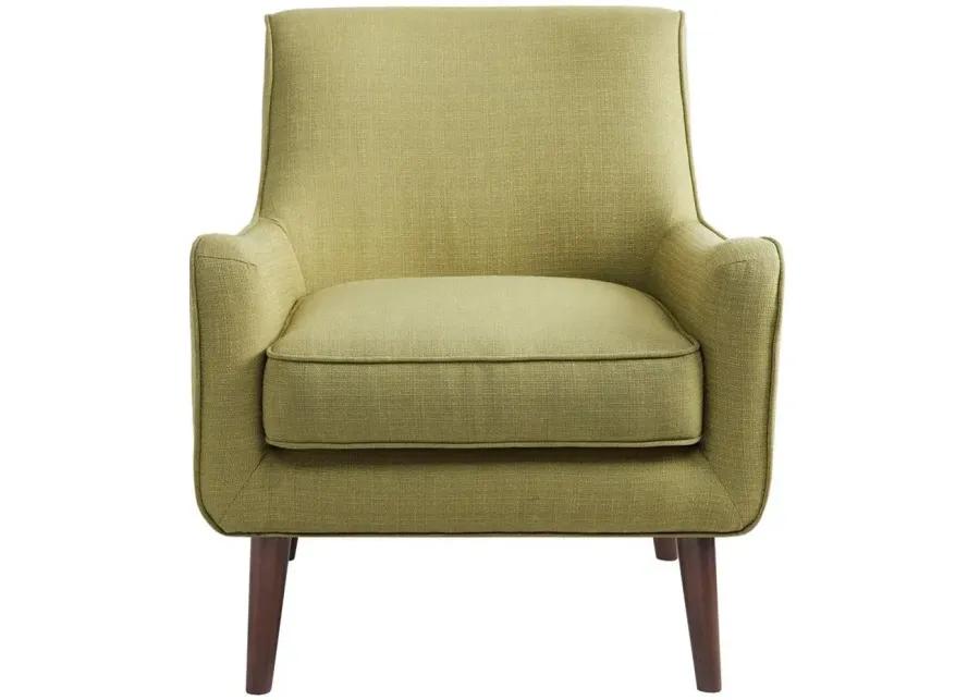 MADISON PARK GREEN OXFORD MID-CENTURY ACCENT CHAIR