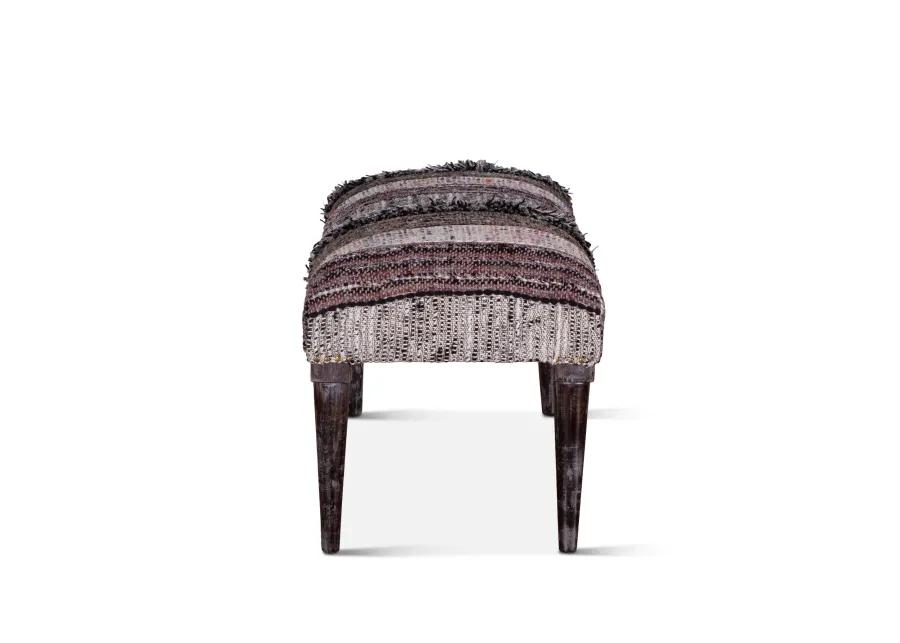 MARRAKECH UPHOLSTERED MULTI-COLOR ACCENT BENCH