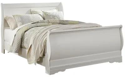 Ashley Anarasia White Queen Sleigh Bed