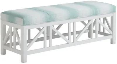 Tommy Bahama Home by Lexington Ocean Breeze White Birkdale Bench