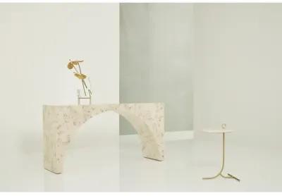 Universal Tranquility Miranda Kerr Home Soft Gold/White Accent Table