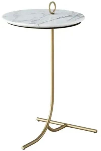 Universal Tranquility Miranda Kerr Home Soft Gold/White Accent Table