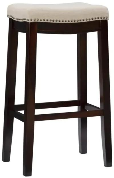 CLARIDGE LINEN BAR STOOL