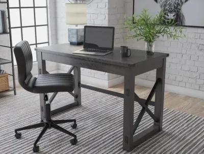 FREEDAN 48" HOME OFFICE DESK GRAYISH BROWN SIGNATURE DESIGN