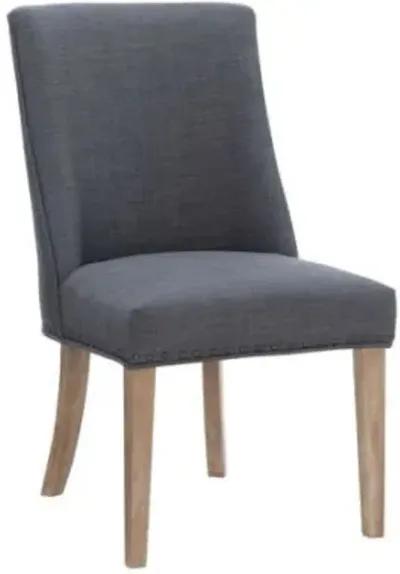 Powell Adler Dining Chair Natural Grey