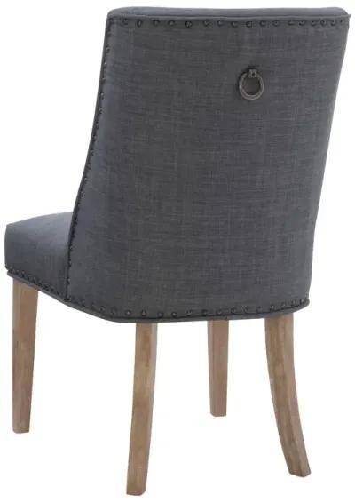 Powell Adler Dining Chair Natural Grey