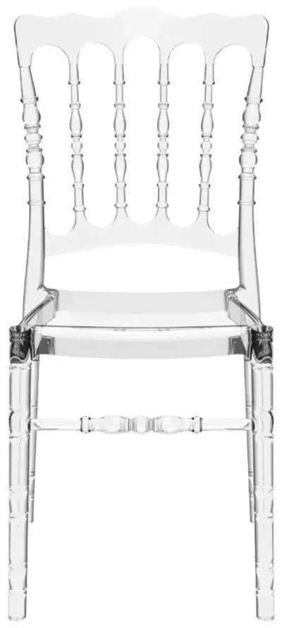 Compamia Opera Polycarbonate Dining Chair Transparent Clear