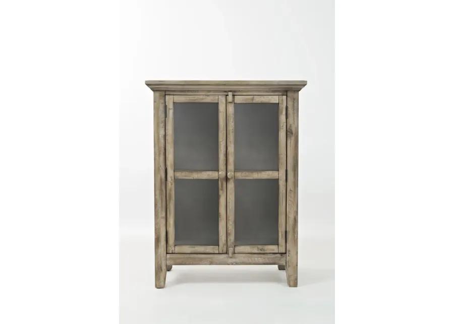 RUSTIC SHORES 2 DOOR HIGH CABINET WATCH HILL WEATHERED GREY