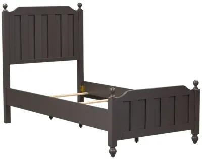 Liberty Furniture Kids/Teens Twin Panel Dark Gray Bed Cottage View