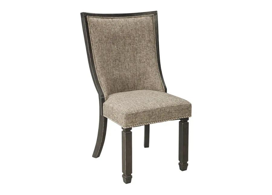 TYLER CREEK DINING CHAIR BLACK/GRAYISH BROWN SIGNATURE DESIGN