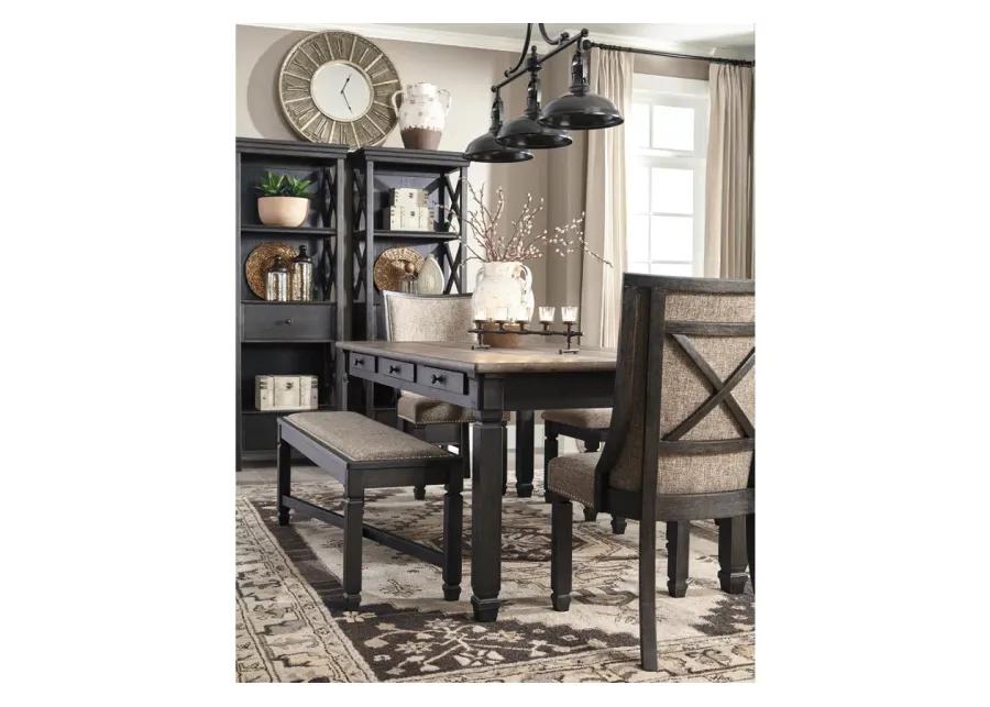 TYLER CREEK DINING CHAIR BLACK/GRAYISH BROWN SIGNATURE DESIGN