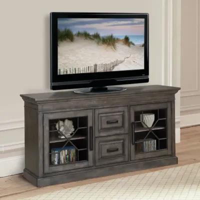 Parker House Sundance 76 Smokey Grey Media Entertainment TV Stand