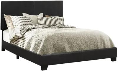 Coaster Dorian Upholstered King Panel Bed Black