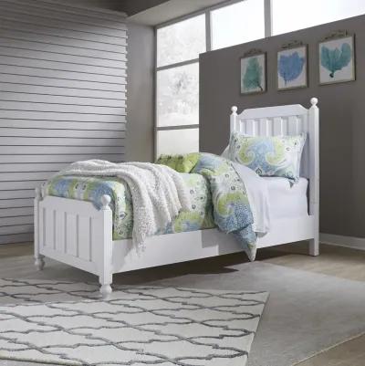 Liberty Furniture Kids/Teens White Twin Wood Panel Bed Cottage View