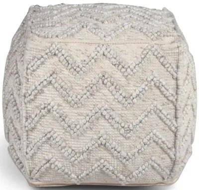 KENZARI HANDWOVEN POUF