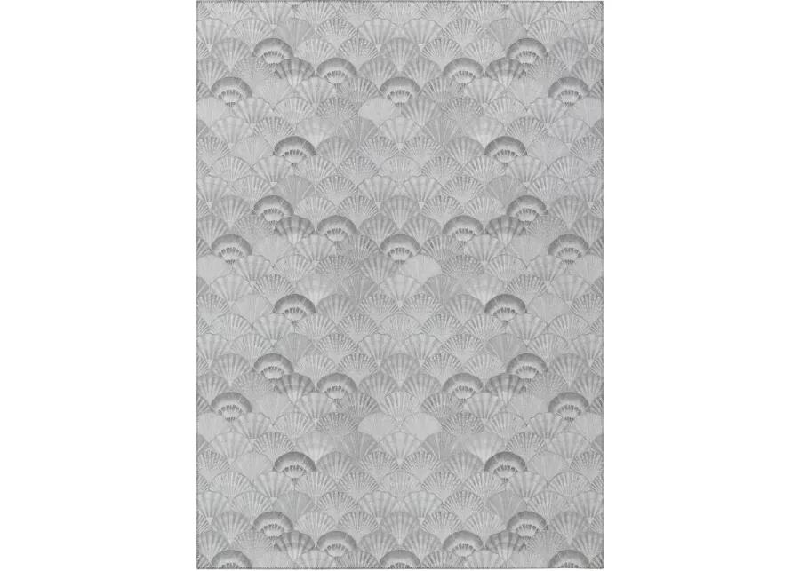 SEABREEZE SILVER 5'X8' AREA RUG