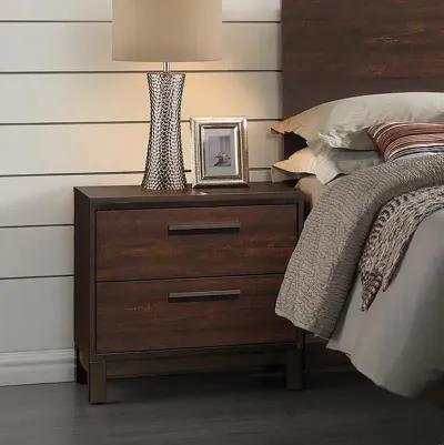 EDMONTON NIGHTSTAND RUSTIC TOBACCO