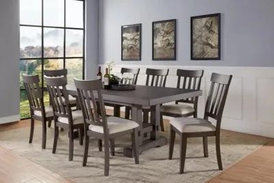 Steve Silver 9-Piece Napa Table with 8 Side Chairs