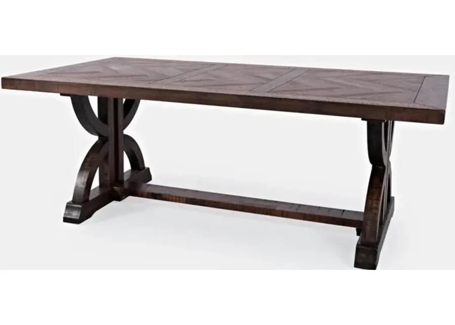 FAIRVIEW COCKTAIL TABLE DARK OAK